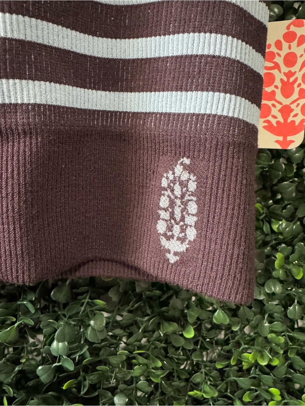 FP MOVEMENT by FREE PEOPLE FP Movement Women's Go To Striped BRA/SPORTS/CAMI - Picture 10 of 10
